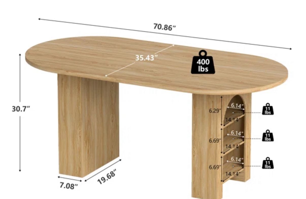 Oval Dining Table