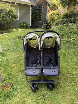 Double Umbrella Stroller – Lightweight Side-by-Side Stroller