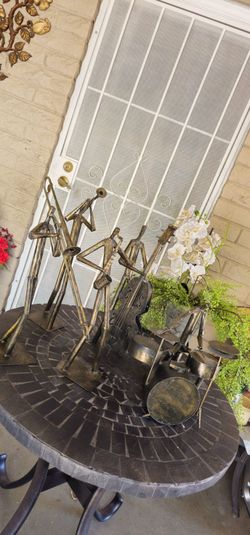 ** Brass jazz brand sculpture set**