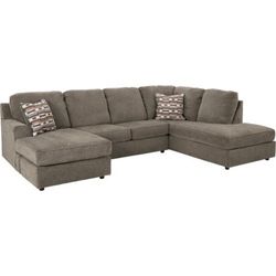 Entertainment Style Double Chaise Couch!