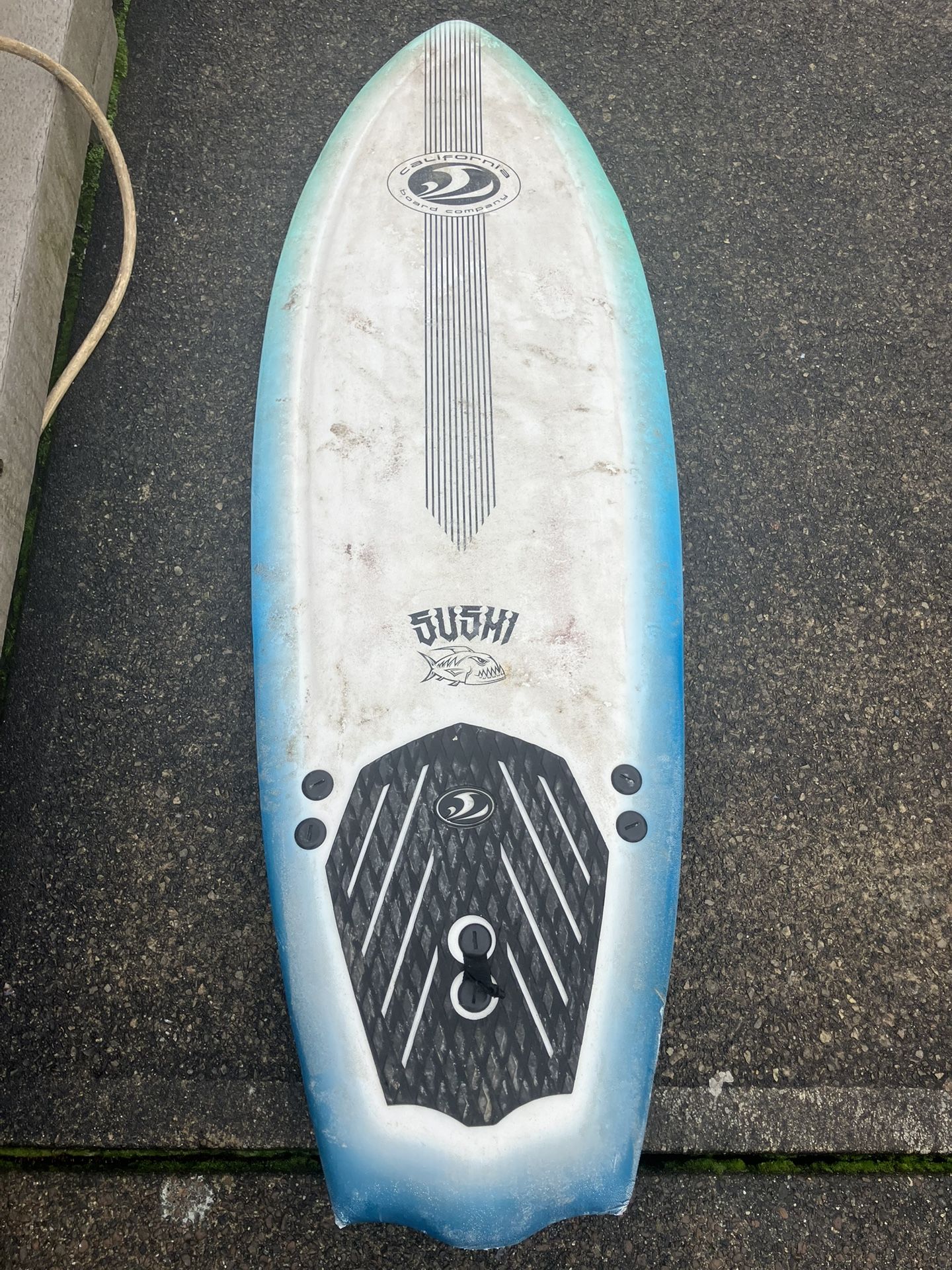 Sushi California Board Company CBC Surfboard, 5-Feet x 8-Inch
