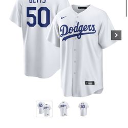 Dodgers Mookie Betts Jersey Large