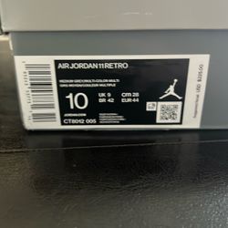 Jordan 11( Cool Grey)