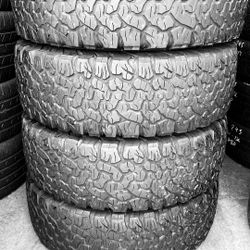 275/70/17 LT BFgoodrich All Terrain Tires 