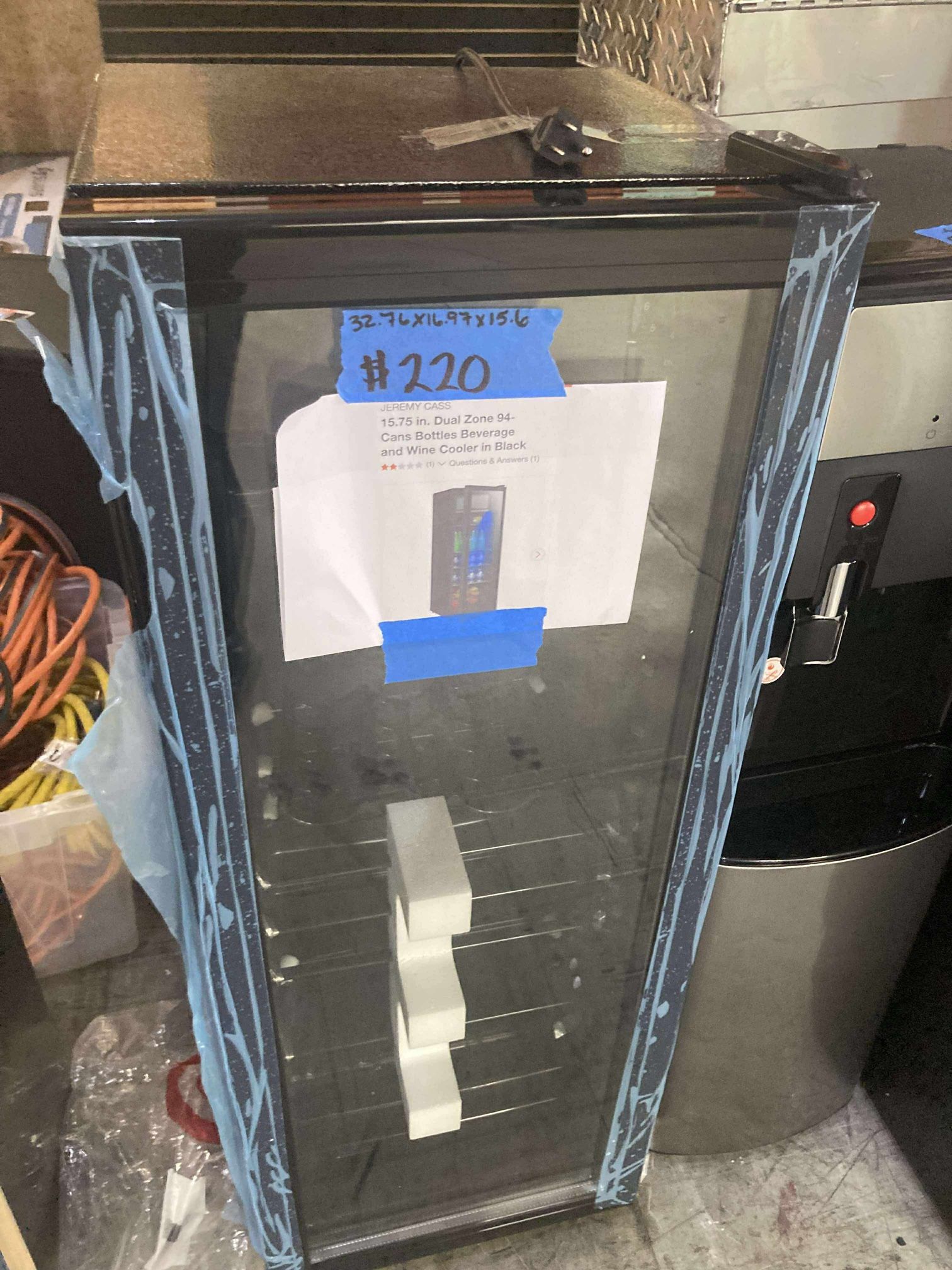 Dual Zone Beverage Cooler