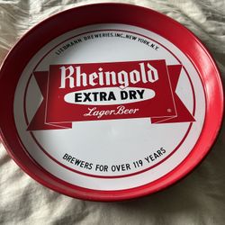  Vintage Rheingold Beer Tray 
