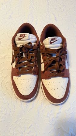 Nike Dunk Low Brown and White Sneakers