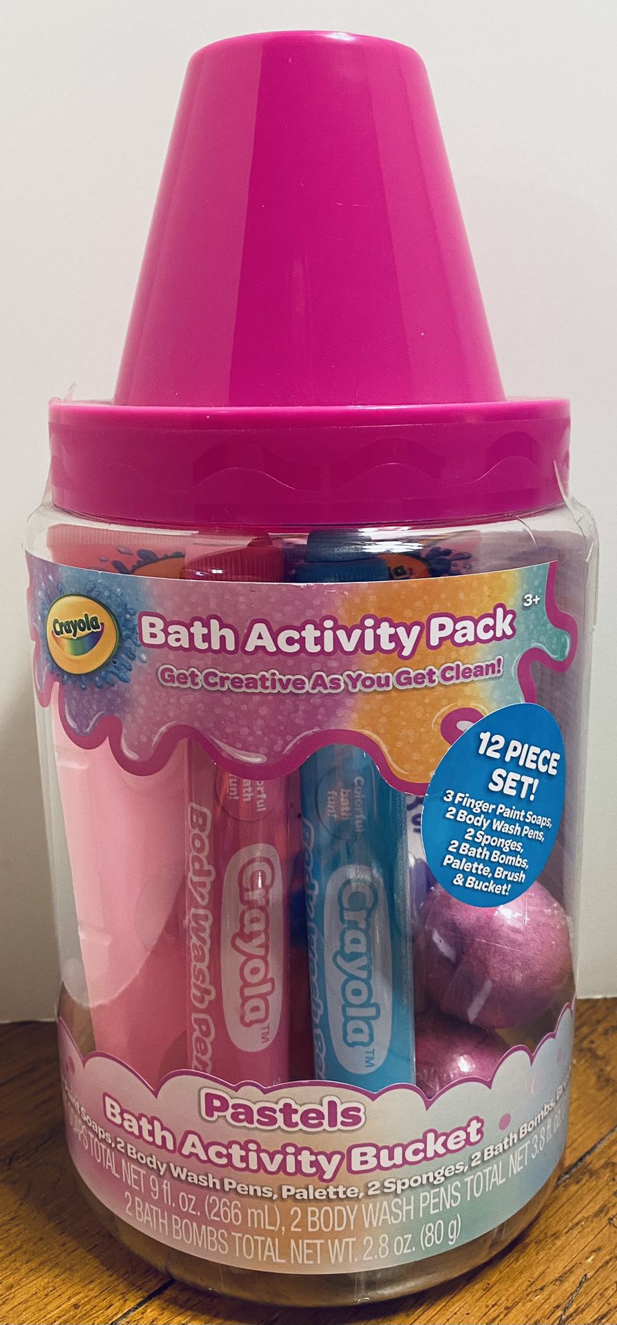 Crayola Bath Activity Pack, 12 Pieces