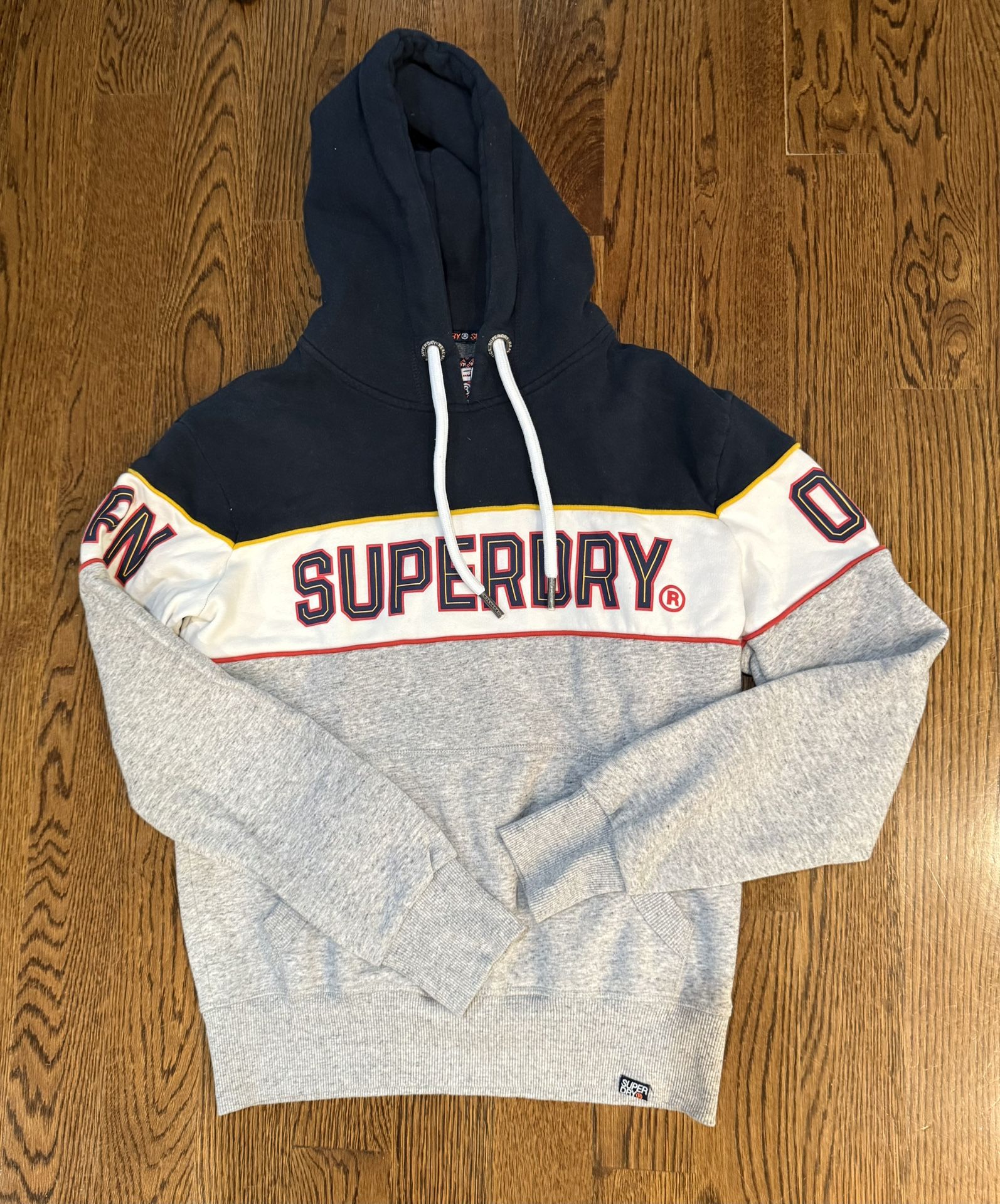 Superdry Men’s Hoodie – Size L – Excellent Condition