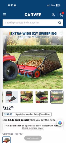 Leaf sweeper