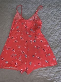 Medium Pink Romper