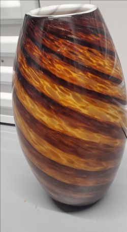Brown Tall Vase