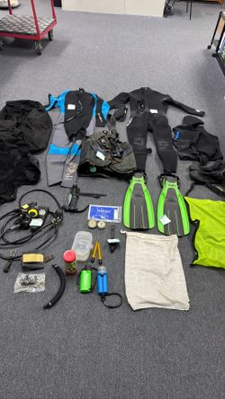 Scuba Diving Bundle Kit Size L & LT