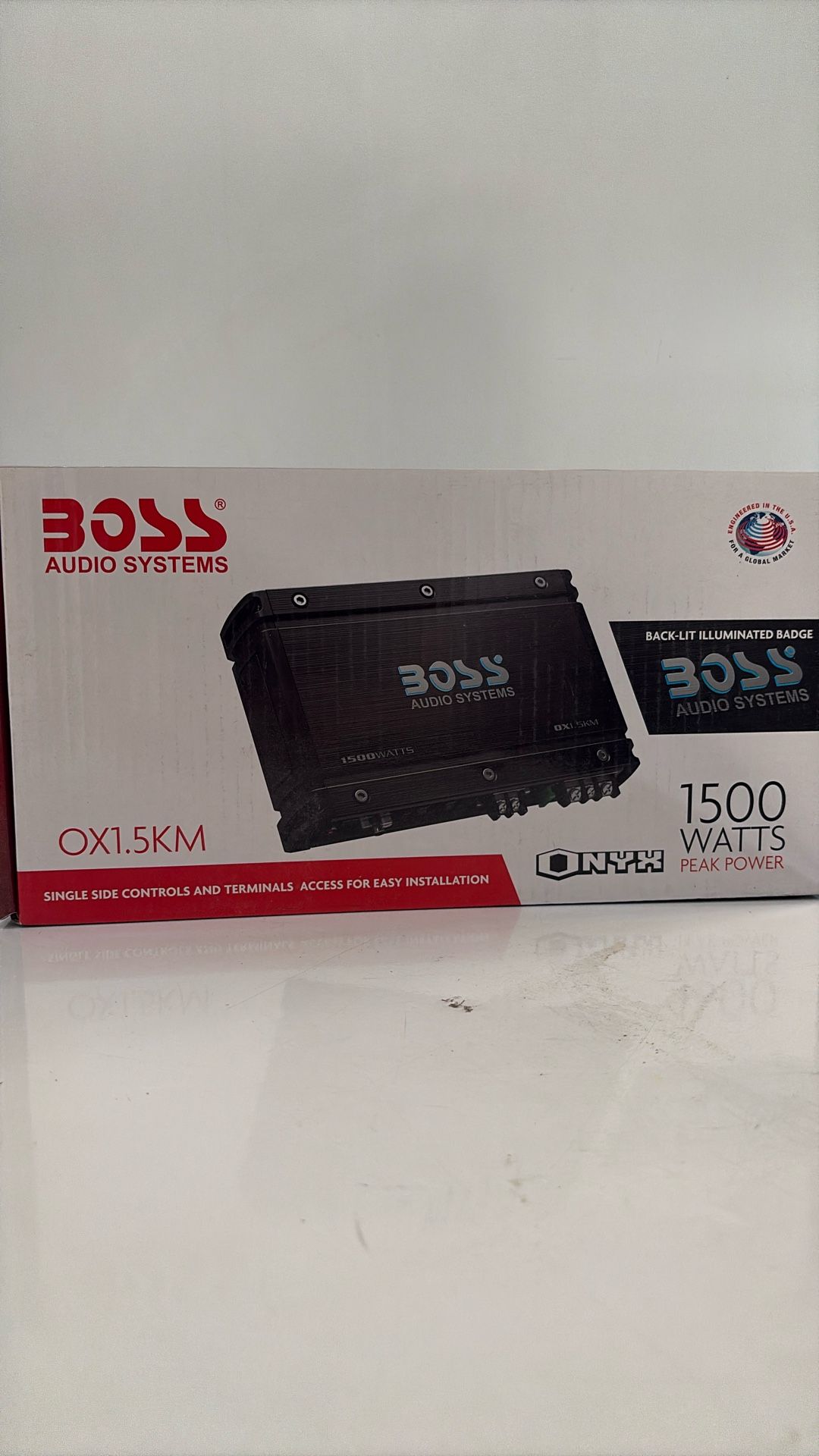 Boss Onyx Series 1500 Watts Bass Amplifier Monoblock Comes With Bass Knob Brand New