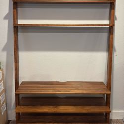 Leaning Wall Tv Stand/Shelf 