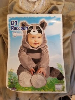 Baby raccoon costume