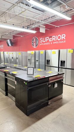 SLIDE IN ELECTRIC AND GAS STOVES