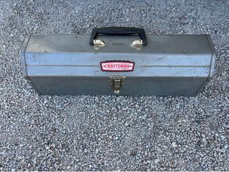 Craftsman tool box with tools