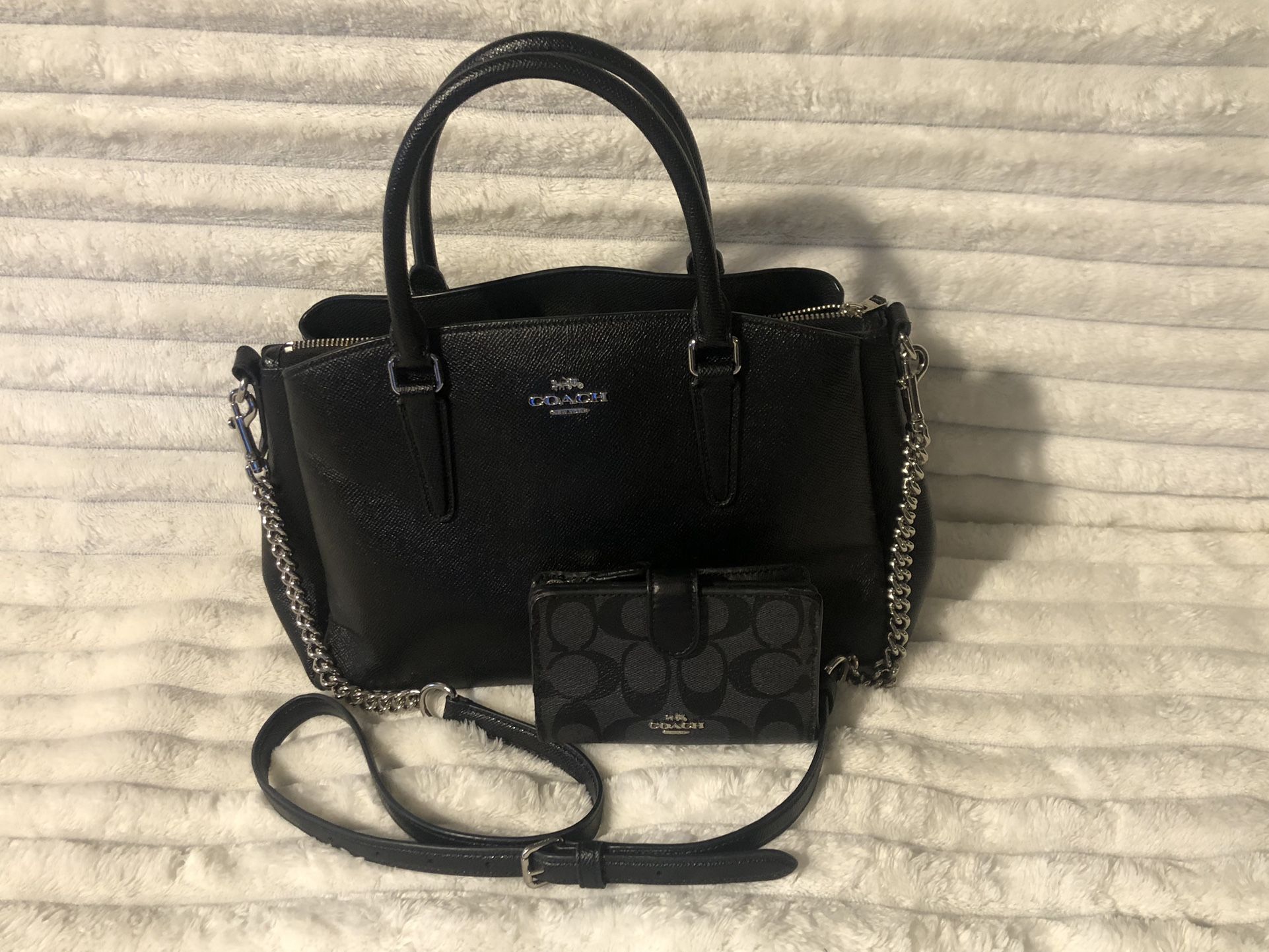 Authentic Coach Purse & Wallet