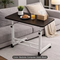 Black , white Computer desk, bedside / brand new.