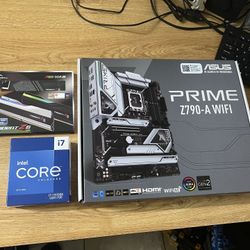 i7 13700K CPU ,Z790 Motherboard, 32GB DDR5 Combo