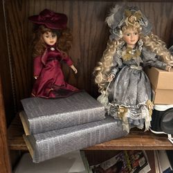 Lots Of Porcelain Dolls