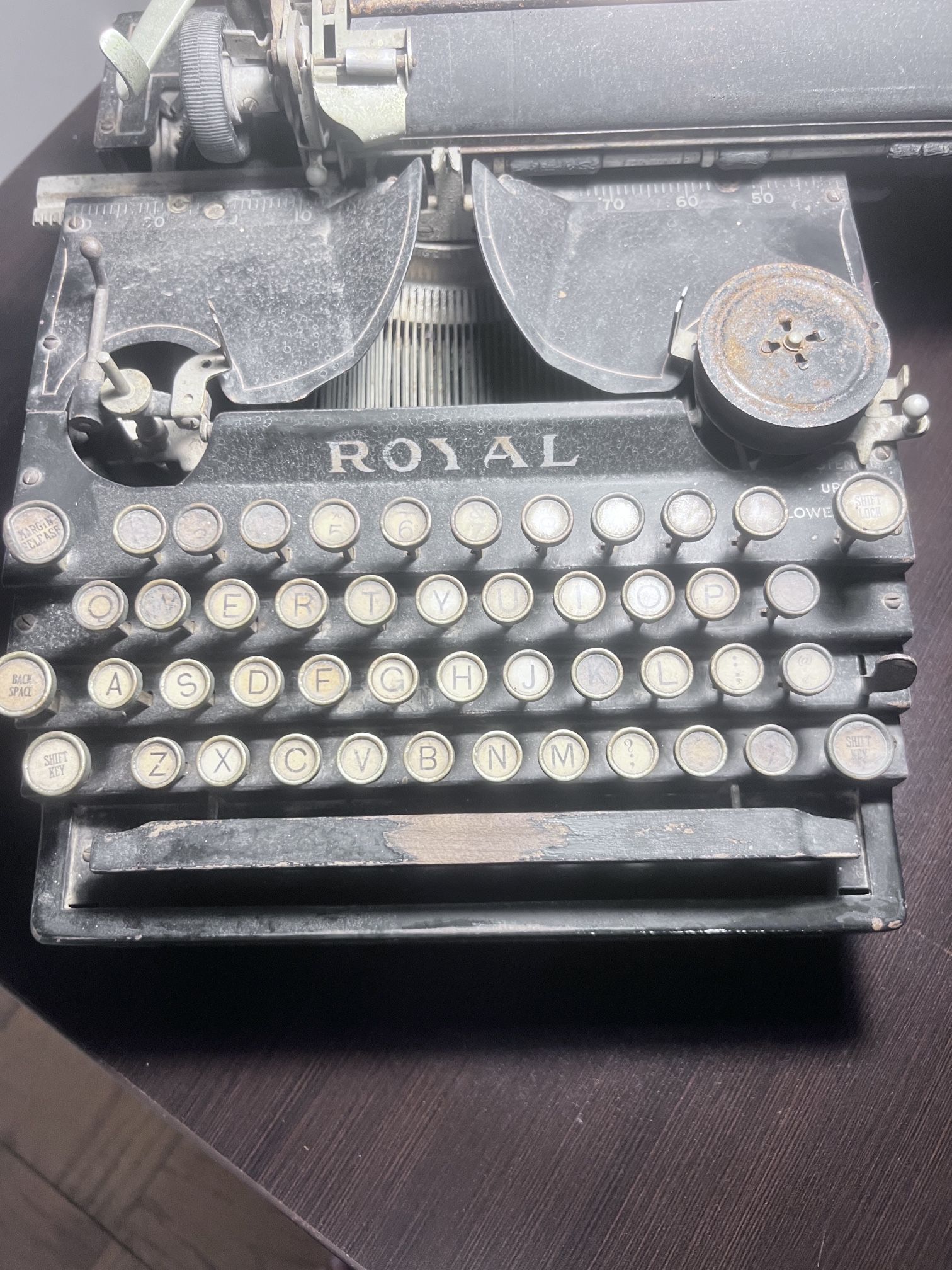 Antique Royal typewriter