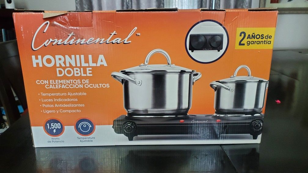 Double Burner Stove