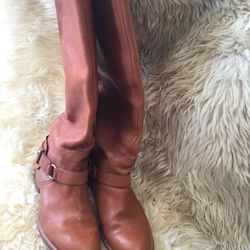 Coach Leather Boots 