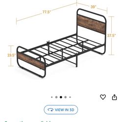 2 Twin Bed Frames