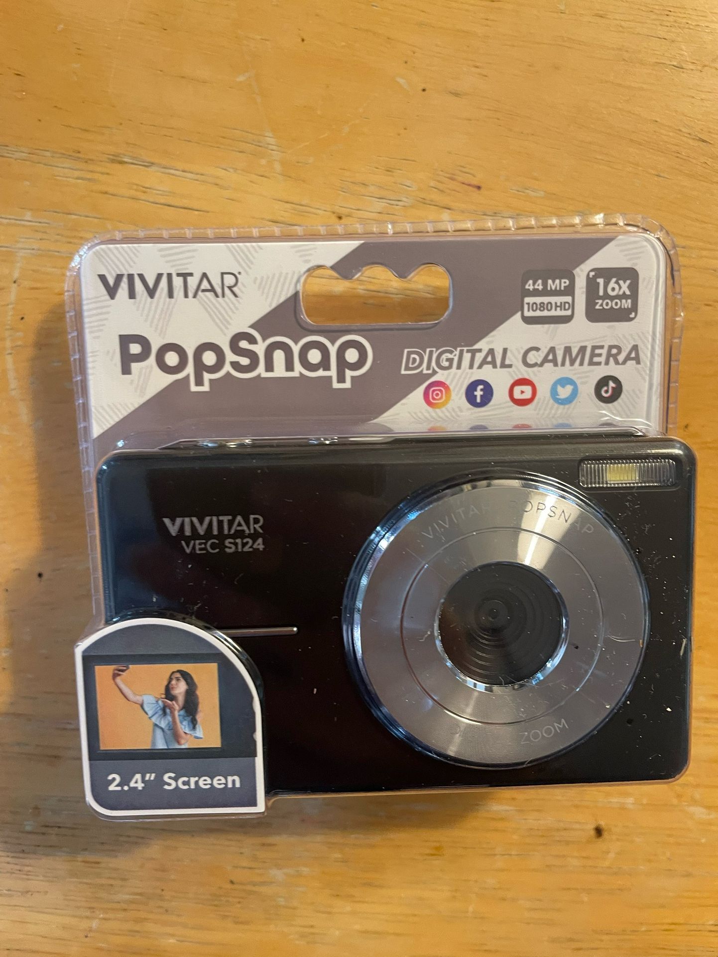 Vivitar Pop Snap Digital Camera Brand New Unopened Protective Case