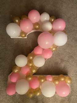 Wooden/cardboard number two