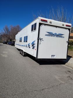2004 Weekend Warrior Toy Hauler - 36ft Bumper Tow