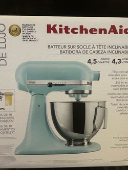 Kitchen aid mixer