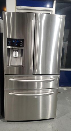 Samsung 4-Door Stainless Steel Refrigerator Fridge
