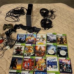 Xbox 360 With 20 Games