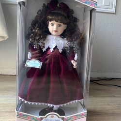 Victorian Collection Porcelain Doll by Melissa Jane 1997 