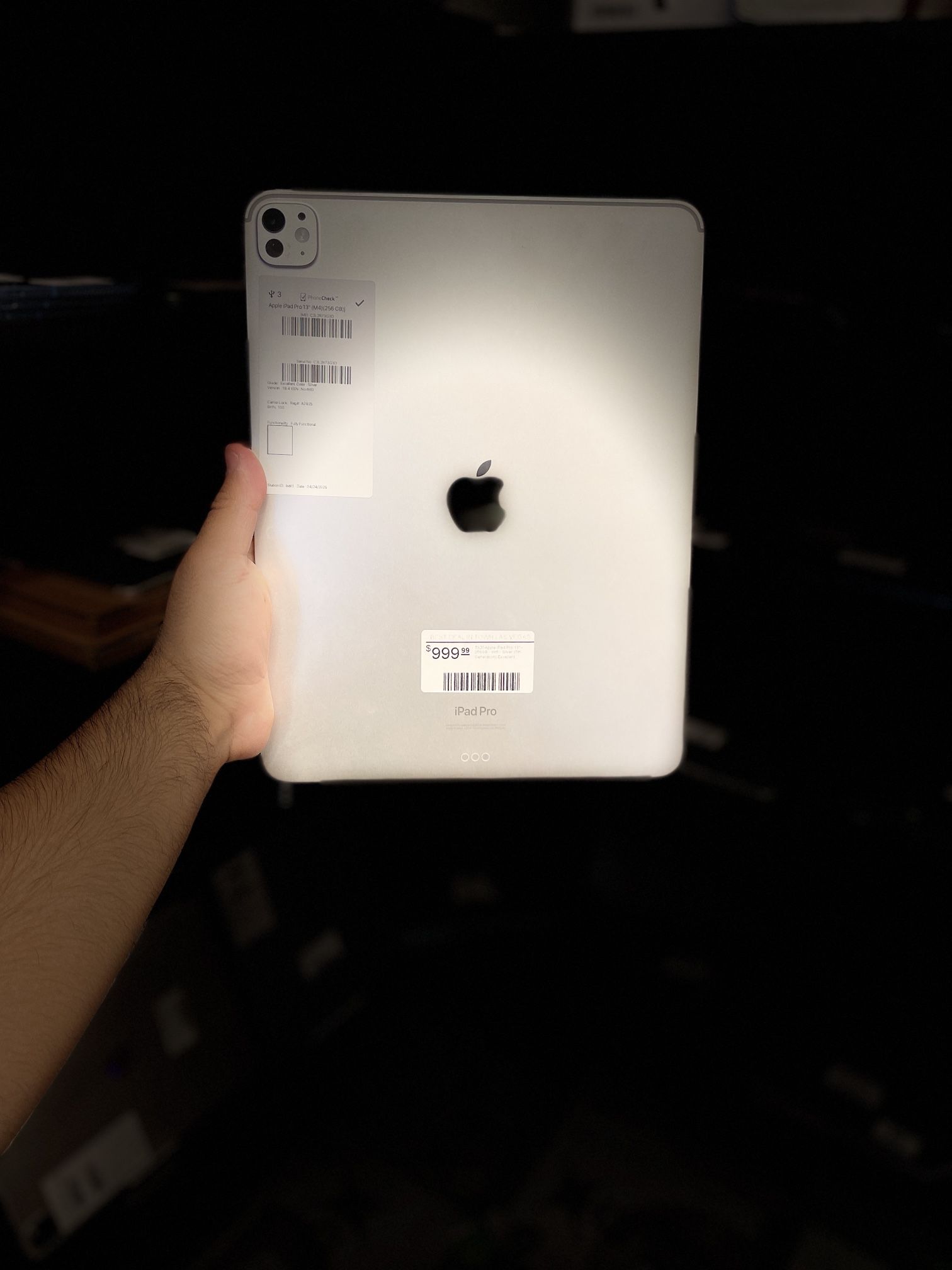 iPad Pro 13β M4 256GB WiFi - Silver Tablet