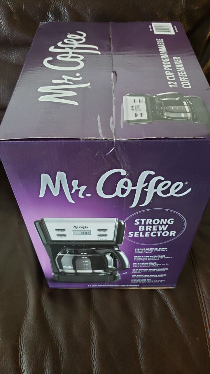 Mr. Coffee programmable coffee maker