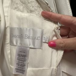 David’s Bridal Wedding Dress 