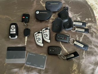 Various key fobs