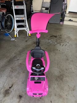 Mercedes push car for toddler