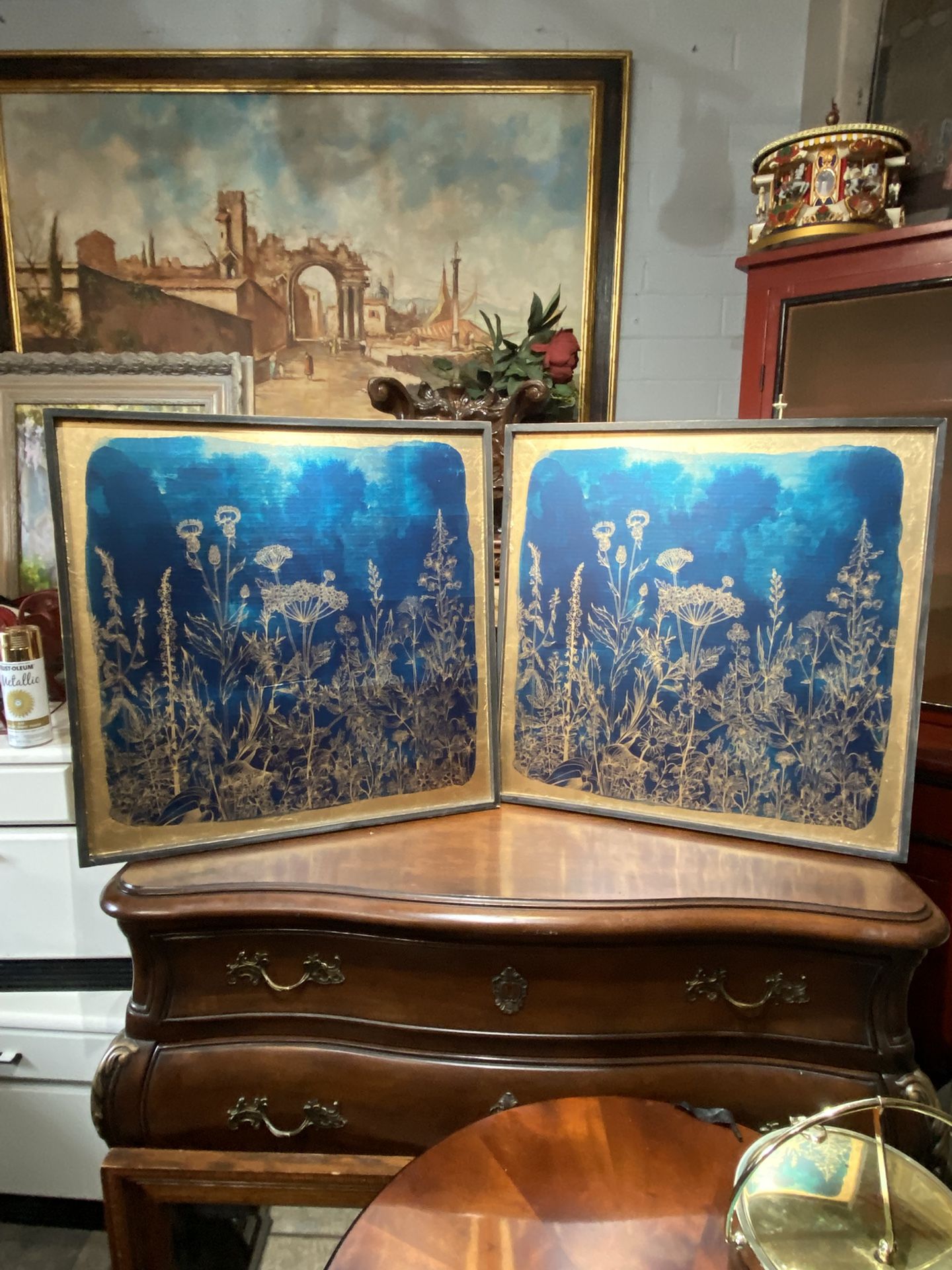 Pair Of Beautiful Wall Art 24 By 24