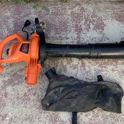 Blacker Decker Blower Vacuum 