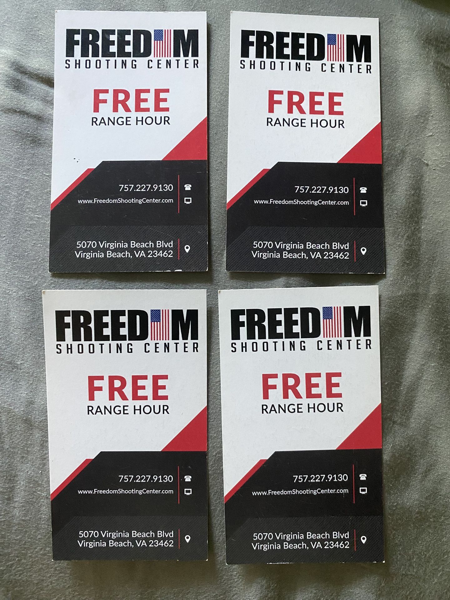 Free Undated Range Hours