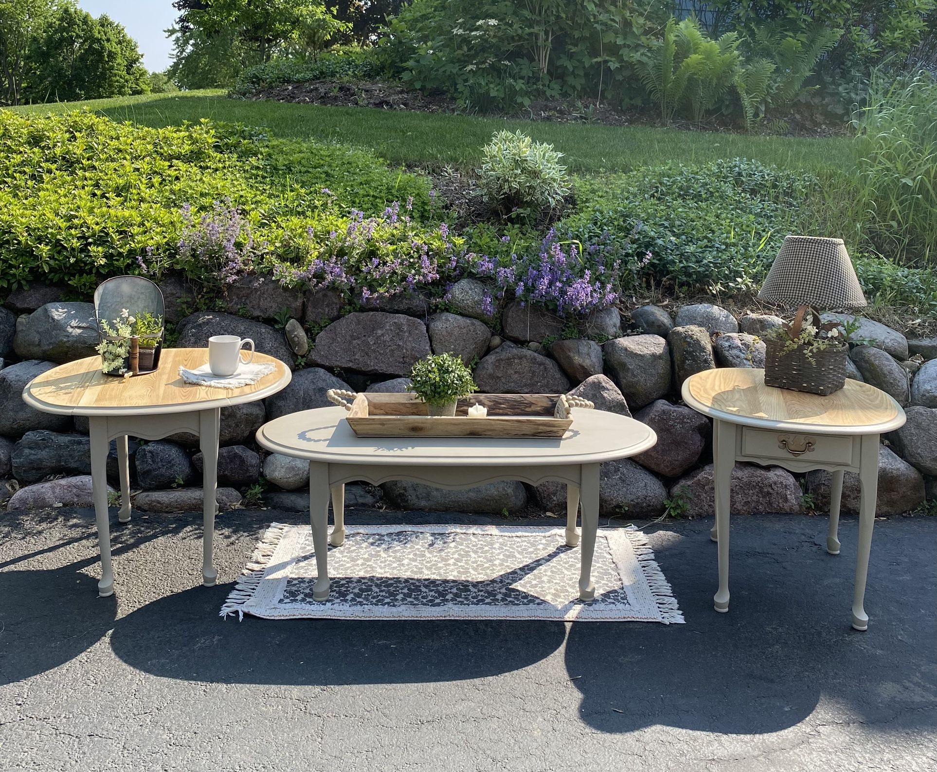 3 Piece Coffee & End Table Set