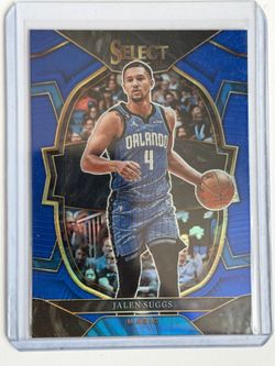 2022-23 Panini Select Concourse #3 Jalen Suggs Retail Blue Silver Prizm Magic
