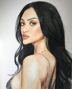 COLORED PENCIL PORTRAIT