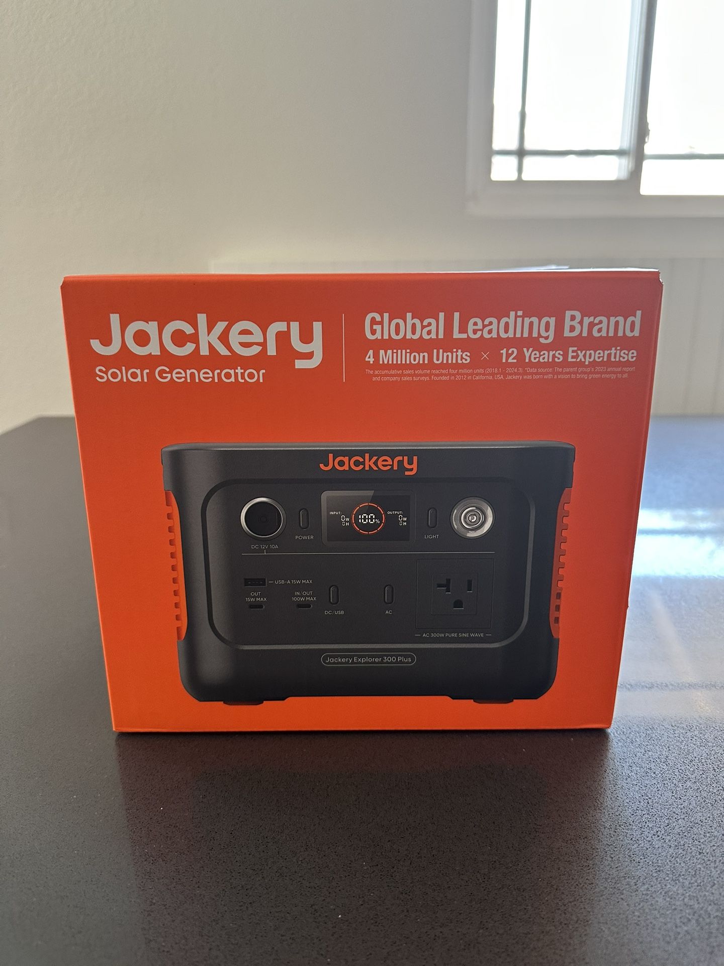 Jackery Explorer 300 Plus Solar Generator Portable Power Station Rechargeable