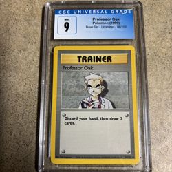 Professor Oak Pokemon Card 